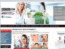 Tablet Screenshot of boutica.com